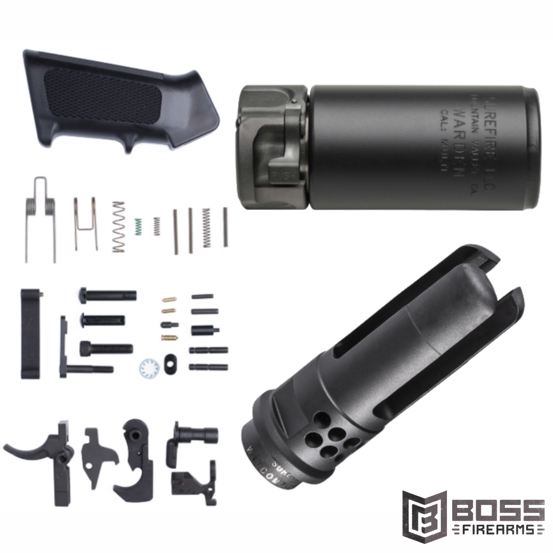 SUREFIRE WARDEN/WARCOMP - BLACK - 3 PRONG COMBO