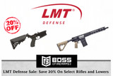 LMT Defense Sale: Save 20% on MARS-H Rifles & Lowers at Boss Firearms
