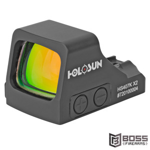 Holosun - Red Dot 6 MOA Dot - HS407K X2 - 810047071204 - Boss Firearms - BossFirearms.com Holosun - Red Dot 6 MOA Dot - HS407K X2 - 810047071204 - Boss Firearms - BossFirearms.com