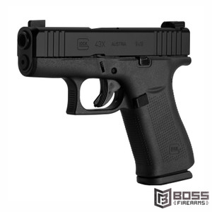 Glock - 43X MOS 9mm Pistol 3.41" - G43XMOSAUT - 764503052101 - Boss Firearms - BossFirearms.com Glock - 43X MOS 9mm Pistol 3.41" - G43XMOSAUT - 764503052101 - Boss Firearms - BossFirearms.com