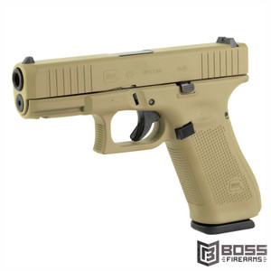 Glock - 45 9mm Pistol 4.02" FDE - PA455S204-CT - 810100236113 - Boss Firearms - BossFirearms.com Glock - 45 9mm Pistol 4.02" FDE - PA455S204-CT - 810100236113 - Boss Firearms - BossFirearms.com