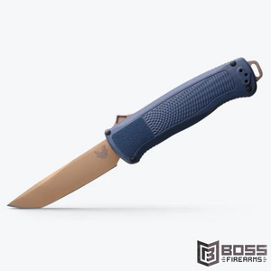 Benchmade Shootout - Crater Blue Grivory - Double-Action OTF - 5370FE-01 - Boss Firearms - BossFirearms.com Benchmade Shootout - Crater Blue Grivory - Double-Action OTF - 5370FE-01 - Boss Firearms - BossFirearms.com