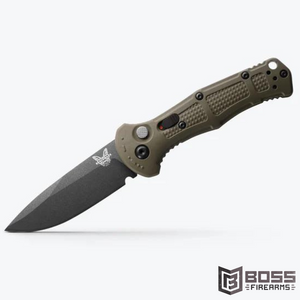Benchmade - Mini Claymore - Ranger Green Grivory - 9570BK-1 - Boss Firearms - BossFirearms.com Benchmade - Mini Claymore - Ranger Green Grivory - 9570BK-1 - Boss Firearms - BossFirearms.com