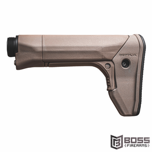 REPTILIA RECC-E STOCK - FDE - 100-142 - 850022282683 - Boss Firearms - BossFirearms.com REPTILIA RECC-E STOCK - FDE - 100-142 - 850022282683 - Boss Firearms - BossFirearms.com