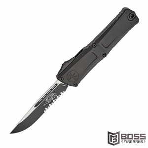 Microtech - Combat Troodon S/E Gen III - OTF - Black Tactical Serrated - 1143-2T - Boss Firearms - BossFirearms.com Microtech - Combat Troodon S/E Gen III - OTF - Black Tactical Serrated - 1143-2T - Boss Firearms - BossFirearms.com