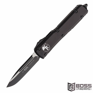 Microtech - Ultratech Tactical - OTF - Plain Blade Black Handle - 121-1T - Boss Firearms - BossFirearms.com Microtech - Ultratech Tactical - OTF - Plain Blade Black Handle - 121-1T - Boss Firearms - BossFirearms.com