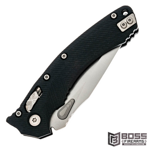 Microtech Amphibian Ram-LOK Folding Knife - 137RL-10FLGTBK - Boss Firearms - BossFirearms.com Microtech Amphibian Ram-LOK Folding Knife - 137RL-10FLGTBK - Boss Firearms - BossFirearms.com