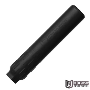 Huxwrx FLOW 22TI .22 Cal Titanium Direct Thread Suppressor - Black - 3076- 706433764297- Boss Firearms - BossFirearms.com Huxwrx FLOW 22TI .22 Cal Titanium Direct Thread Suppressor - Black - 3076- 706433764297- Boss Firearms - BossFirearms.com