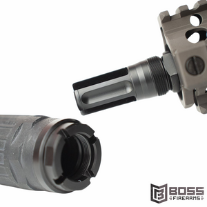 Forward Controls Design - 3 Prong Flash Suppressor - #FCD-3P15 - 795847525112 - Boss Firearms - BossFirearms.com Forward Controls Design - 3 Prong Flash Suppressor - #FCD-3P15 - 795847525112 - Boss Firearms - BossFirearms.com