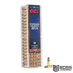 CCI Ammunition - 22LR - Standard Velocity - #CCI32 - 076683000323 - Boss Firearms - BossFirearms.com CCI Ammunition - 22LR - Standard Velocity - #CCI32 - 076683000323 - Boss Firearms - BossFirearms.com