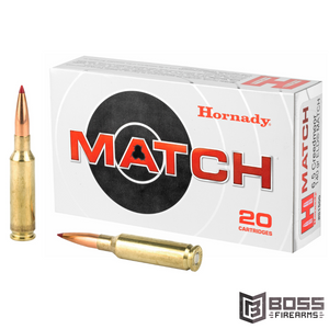 Hornady - ELD Match 6.5 Creedmoor 140 gr 20/Box - 81500 - 090255815009 - Boss Firearms Hornady - ELD Match 6.5 Creedmoor 140 gr 20/Box - 81500 - 090255815009 - Boss Firearms