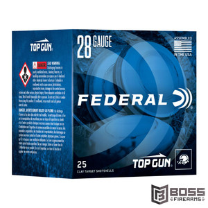 Federal Premium - Top Gun 28 ga 25/Box - TGS28219 - 604544646573 - Boss Firearms - BossFirearms.com Federal Premium - Top Gun 28 ga 25/Box - TGS28219 - 604544646573 - Boss Firearms - BossFirearms.com