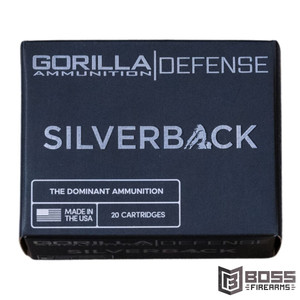 Gorilla - Silverback 9MM 135gr Subsonic 20/Box - SB9135SD - Boss Firearms - BossFirearms.com Gorilla - Silverback 9MM 135gr Subsonic 20/Box - SB9135SD - Boss Firearms - BossFirearms.com