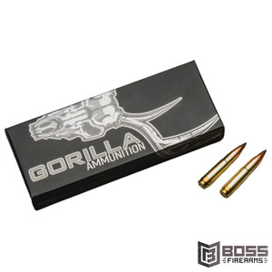 Gorilla - .300 AAC BlackOut 110gr Nosler Varmageddon 20/Box - GA300110NV - Boss Firearms - BossFirearms.com Gorilla - .300 AAC BlackOut 110gr Nosler Varmageddon 20/Box - GA300110NV - Boss Firearms - BossFirearms.com