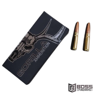 Gorilla - .300 Blackout 196gr Punisher Series Subsonic Fracturing 20/Box - GA300196PS - Boss Firearms - BossFirearms.com Gorilla - .300 Blackout 196gr Punisher Series Subsonic Fracturing 20/Box - GA300196PS - Boss Firearms - BossFirearms.com