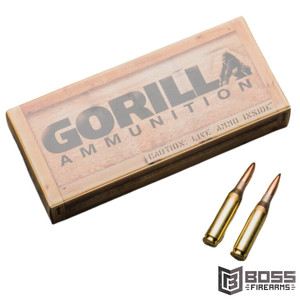 Gorilla - .260 REM 123gr Sierra MatchKing 20/Box - GA260123SMK - Boss Firearms - BossFirearms.com Gorilla - .260 REM 123gr Sierra MatchKing 20/Box - GA260123SMK - Boss Firearms - BossFirearms.com