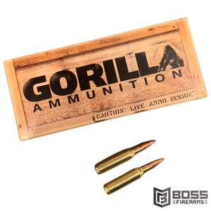 Gorilla - 6.5 Creedmoor 100gr Hornady A-MAX 20/Box - GA65100AMAX - Boss Firearms - BossFirearms.com Gorilla - 6.5 Creedmoor 100gr Hornady A-MAX 20/Box - GA65100AMAX - Boss Firearms - BossFirearms.com