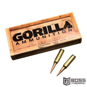 Gorilla - 6.5 Creedmoor 140gr Berger Hybrid Target 20/Box - GA65140BHT - Boss Firearms - BossFirearms.com Gorilla - 6.5 Creedmoor 140gr Berger Hybrid Target 20/Box - GA65140BHT - Boss Firearms - BossFirearms.com