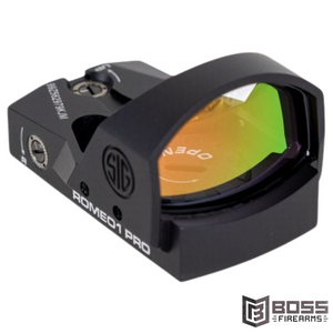 Sig Sauer - Romeo1 Pro Red Dot 1x30mm 3 MOA - SOR1P100 - 798681616534 - Boss Firearms - BossFirearms.com Sig Sauer - Romeo1 Pro Red Dot 1x30mm 3 MOA - SOR1P100 - 798681616534 - Boss Firearms - BossFirearms.com
