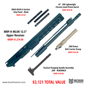 LMT Defense - MRP-H MLOK 16" Complete Upper Receiver Bundle LMT Defense - MRP-H MLOK 16" Complete Upper Receiver Bundle