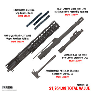 LMT Defense - 10.5" 300 Blackout CQB Complete Upper Receiver Bundle - #BFCLMT-301 LMT Defense - 10.5" 300 Blackout CQB Complete Upper Receiver Bundle - #BFCLMT-301