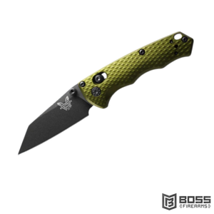 Benchmade Full Immunity Woodland Green Aluminum Wharncliffe #290BK-2