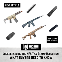Understanding the NFA Tax Stamp Reduction: What Buyers Need to Know
