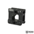 Unity Tactical Fast Micro 2.26" Optical Height Red Dot Mount FST-MICB - T1/T2 Compatible, Black Anodized Finish