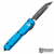 Microtech - Ultratech 123-1BL Tanto - OTF - Black Blade - Blue Handle - 123-1BL