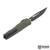 Microtech Glock S/E OTF automatic knife black blade OD Green chassis 81-1OD