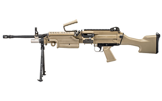 FN America M249S 5.56 NATO Belt Fed Semi-Auto Rifle 18.5"