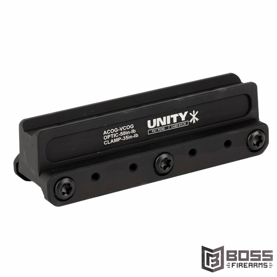 Unity Tactical - FAST Red Dot Mount 2.05" Black - FST-COGB - 810007881010 - Boss Firearms - BossFirearms.com