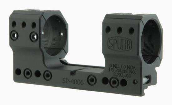 Spuhr SP-4006: 34mm Picatinny Mount 0 MOA - 1.35"