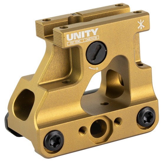 Unity Tactical fast micro red dot mount 2.26" optical height MRO/MRO-HD FDE