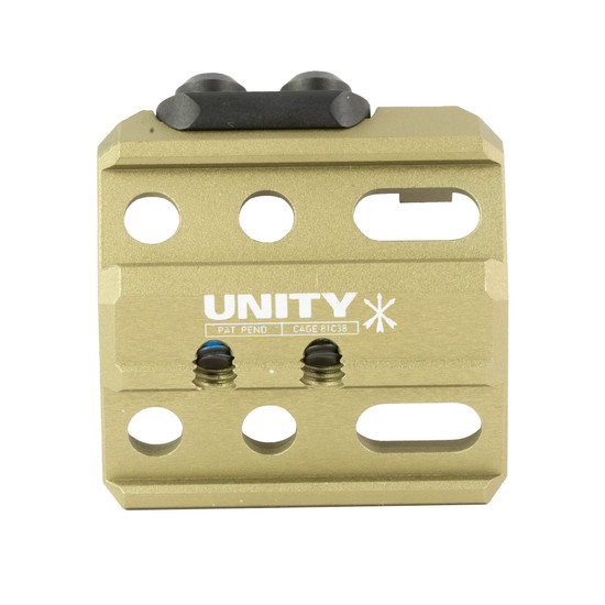 Unity Tactical fusion micro hub base FDE