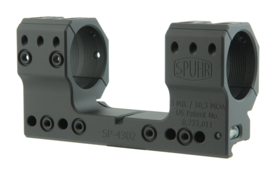 Spuhr SP-4302: 34mm Picatinny Mount 10.3MOA - 1.5"
