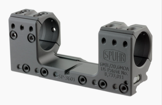 Spuhr SP-3601: 30mm Picatinny Mount 20 MOA - 1.181"