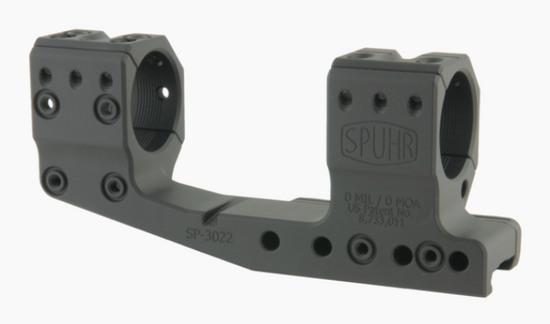 Spuhr SP-3022: 30mm Cantilever Mount 0 MOA - 1.5"