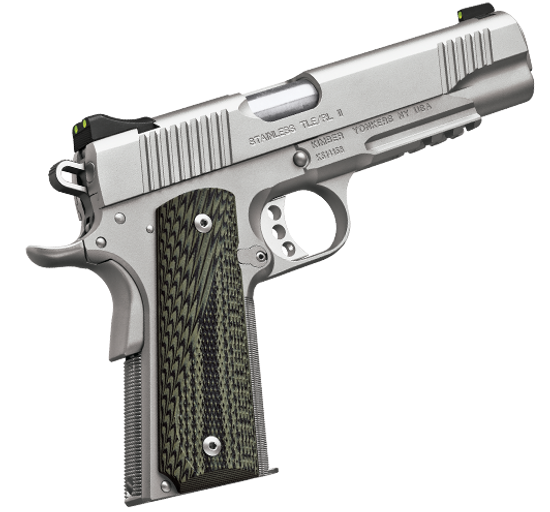 Kimber Stainless TLE II .45ACP 1911 with rail