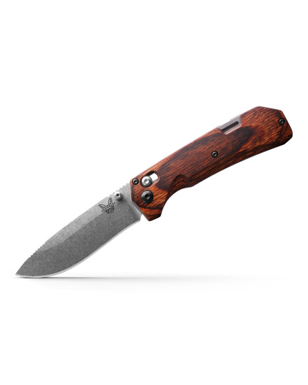 Benchmade Grizzly Creek | Stabilized Wood