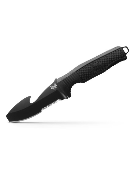 Benchmade H20 Fixed Dive Knife | Black Santoprene Handle