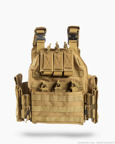 Guard Dog Body Armor Sheppard Quick Release FDE Plate Carrier
