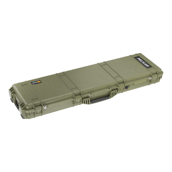 Pelican - 1750 Protector Long Case - OD Green - #017500-0000-130 (Top View)