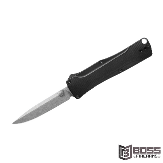 Benchmade - OM Black Aluminum Satin - 4850 - 610953153779 - Boss Firearms - BossFirearms.com