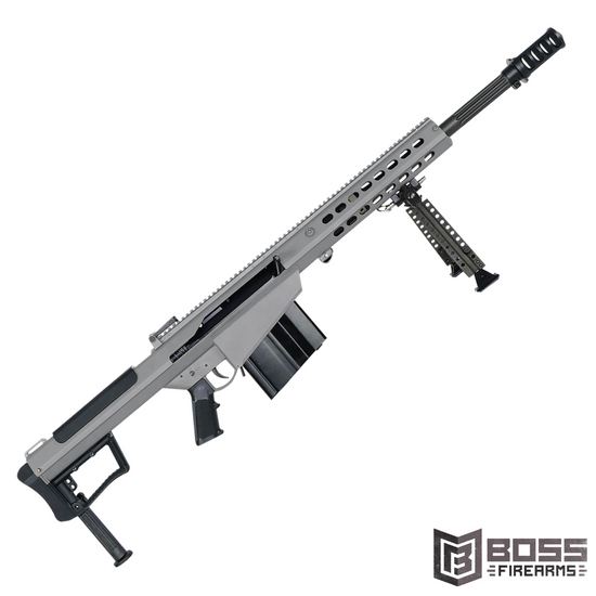Barrett - M107A1 .50 BMG Semi-Auto Rifle 20" Tungsten Gray - 18068S - 810021511627 - Boss Firearms - BossFirearms.com