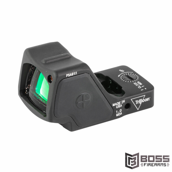 Trijicon - RMR HD Matte Black 1 x 0.89" x 0.67" 1 MOA Red Dot/55 MOA Circle Multi Reticle - RMHD1-C-3200001 - 719307619210 - Boss Firearms - BossFirearms.com