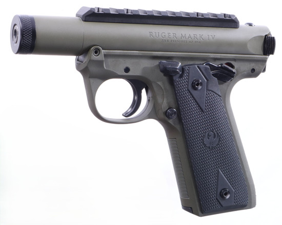Ruger Mark IV 22/45 Silencer Shop Edition .22LR Pistol 3" 10rd ODG #40182