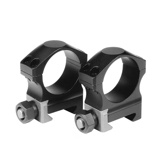 Nightforce 1.125" High 30mm Ultralite 4 screw Ring Set #A107