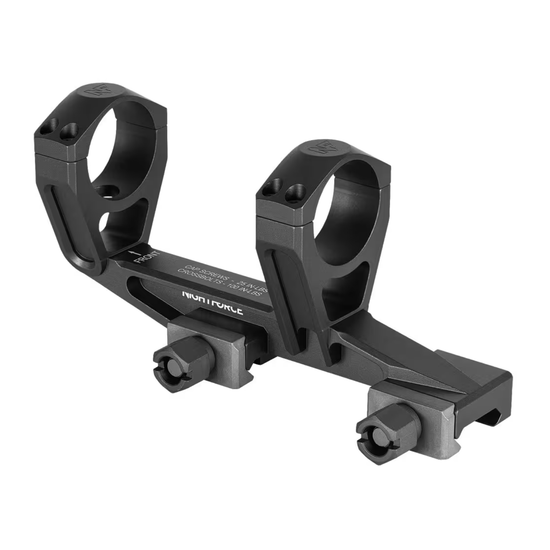 Nightforce X-Treme Duty 34mm 1.93" 0 MOA Ultramount #A698