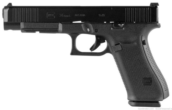 Glock 34 Gen 5 MOS 9mm Pistol - 5.31" 17rnds